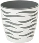 Горшок для цветов FormPlastic Sahara Duo-18 2,9 л белый-серый (4410-011+059 W) - изображение 1