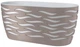Горшок для цветов FormPlastic Sahara Duo Oval-35 6 л бежевый-белый (4440-051+011W) - изображение 1