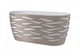 Горшок для цветов FormPlastic Sahara Duo Oval-35 6 л бежевый-белый (4440-051+011W) - изображение 2