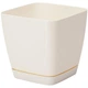 Горшок для цветов FormPlastic Toscana Kwadro-17 3,5 л крем (0733-001) - изображение 1