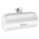 Повербанк з підставкою Hoco J106 Mini Pocket 5000mAh Lightning білий - зображення 1