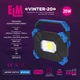 Светодиодный прожектор с аккумулятором ELM Vinter 20Вт 2000/1000/500lm 6500К IP54 (26-0123) - изображение 2