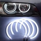 Ангельські очі LED Cotton (білі) bmw e36 e39 e38 (4х131мм) - зображення 1