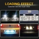 LED підсвітка номера Porsche Cayenne - зображення 4