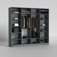 Шафа Matro (Luxe Studio) Urban 2400 Антрацит (24232272) - зображення 5