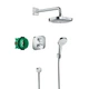 Душевая система с термостатом скрытого монтажа HANSGROHE CROMA SELECT E 27294000 - изображение 1