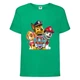 Футболка дитяча Щенячий патруль (Paw Patrol) зелена (puppies-green) розмір 128 см - зображення 1