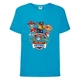 Футболка дитяча Щенячий патруль (Paw Patrol) блакитна (puppies-5-blue) розмір 116 см - зображення 1