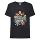 Футболка дитяча Щенячий патруль (Paw Patrol) чорна (puppies-2-black) розмір 116 см - зображення 1