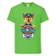 Футболка дитяча Щенячий патруль (Paw Patrol) світло-зелена (racer-green) розмір 104 см - зображення 1