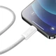 Кабель Baseus Dynamic Series USB-C to Lightning 2m White (CALD000102) - зображення 5