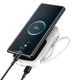 Портативное зарядное устройство Baseus Q Pow Digital Display 20000 mAh 20W with Lightning Cable White (PPQD-H02) - изображение 3