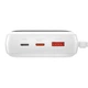 Портативное зарядное устройство Baseus Q Pow Digital Display 20000 mAh 20W with Lightning Cable White (PPQD-H02) - изображение 4