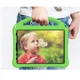 Чехол STR EVA с ручкой и подставками для Apple iPad 10 (10.9" экран) Летучая мышка, детский Green - изображение 2