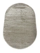 Килим з низьким ворсом Soft Shine 0.6х1.1 м. Овал L.Beige 00000A - зображення 1