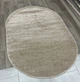 Килим з низьким ворсом Soft Shine 0.6х1.1 м. Овал L.Beige 00000A - зображення 2