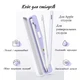 Кейс для хранения стилуса Apple Pencil (1-2 поколение) Бело-сиреневый - изображение 3