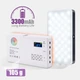 Світлодіодне світло для відеозйомки BTFOOR W140 LED RGB 3300mAh 2500-9000K White (LED-RGB-DSLR-v2W) - зображення 2
