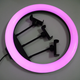 Кольцевая светодиодная лампа 36 см Led RGB для селфи - изображение 7