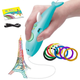 3D ручка для рисования с USB, Голубая - изображение 1