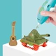 3D ручка для рисования с USB, Голубая - изображение 6
