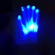 Перчатка светодиодная BauTech светящаяся для вечеринок 1 шт Правая Синий (1012-870-00) - изображение 1