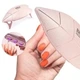 Мини сушилка для ногтей USB лампа для маникюра UV/LED 6W Листок Розовый - изображение 2