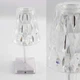 Світильник настільний акумуляторний LUMINARIA CRYSTAL 3W R ON/OFF 115x255 CLEAR/WHITE IP20 - зображення 5