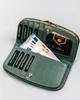 Жіночий шкіряний гаманець Peterson із захистом RFID 10 х 18,5 х 3,5 см (PTN 42123-MD) зелений - изображение 7