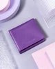 Жіночий шкіряний гаманець Peterson із захистом RFID 9 х 10 х 2 см (PTN RD-AN01-MCL-4666) фіолетовий - изображение 2
