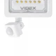 Прожектор світлодіодний з датчиком руху LED VIDEX F2e 10W 5000K білий (денне світло) - зображення 4