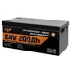 Литий-железо-фосфатный (литий-ферумный) аккумулятор LogicPower LP LiFePO4, Smart BMS 100A, 24 В 200 Ач для ИБП - изображение 4