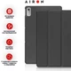 Чехол для планшета AIRON Premium для Lenovo Tab P11 2nd Gen 11.5" с защитной пленкой и салфеткой Black (4822352781093) - изображение 5
