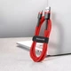 Кабель Baseus USB - Micro-USB 1м 2.4A двухсторонний микро Cafule RED (CAMKLF-B09) - изображение 4