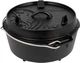 Котел-жарівня чавунна Petromax Dutch Oven ft4.5 на ніжках 3.5 л (4250435730614) - зображення 1