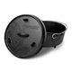 Котел-жарівня чавунна Petromax Dutch Oven ft4.5 на ніжках 3.5 л (4250435730614) - зображення 2