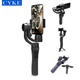 Стабілізатор ручний стедікам 3-х осьовий для телефону CYKE F6 Smartphone Handheld Gimbal Stabilizer Black - зображення 2