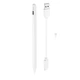 Стилус для сенсорних екранів HOCO Smooth series magnetic rechargeable capacitive pen for Pad GM107 white - зображення 6