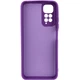 Противоударный чехол Silicone Cover Lakshmi Full Camera (AAA) для Xiaomi Redmi Note 11 (Global) / Note 11S Фиолетовый / Amethyst - изображение 2