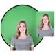 Фон складной на спинку стула Visico BP-014 Chroma Key зелёный (140см) - изображение 4