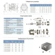 Насос поверхностный LEO центробежный 3.0 AJm30S 300Вт 2.4м³/ч Hmax 30м 775351 - изображение 2