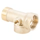 Соединитель пятивыводной 80мм 1”М×1”F×1”F×1/4”M×1/4”F ∠180° AQUATICA (779599) - изображение 3