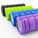 Массажный ролик для фитнеса, йоги EasyFit Roller Mini 30 см Голубой (МФР валик, роллер для массажа всего тела: рук, ног, спины, шеи) - изображение 3