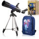 Телескоп National Geographic Junior 70/400 AR з адаптером для смартфона + рюкзак (9101003) - изображение 1