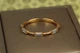 Кольцо Xuping Jewelry Сальто с прямоугольными камнями по кругу р 18 золотистое - изображение 1