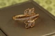 Кольцо Xuping Jewelry молодые листья р 16 золотистое - изображение 2