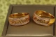 Кольцо Xuping Jewelry греческий узор с фианитами по краям р 16 золотистое - изображение 2