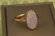 Кольцо Xuping Jewelry прекрасный овал р 17 золотистое - изображение 3
