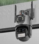 Уличная WiFi IP камера Besder P10QS 9Мп 3 объектива Zoom 8-кратный - изображение 7
