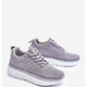 Buty sportowe damskie z siatki na platformie do kostki oddychające Lavarone 38 Szare (5905677139785) - obraz 5